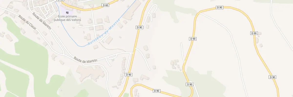 Plan du 1 Lot Serres à Coupiac