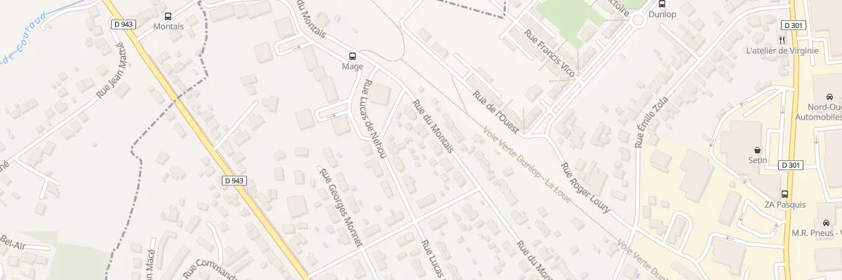 Plan du 47 Rue du Montais à Montluçon