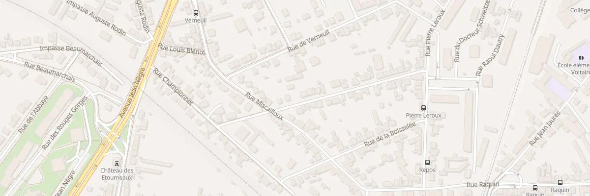 Plan du 46 Rue de la Septree à Montluçon