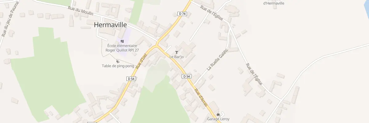Plan du 5 Rue d’Arras à Hermaville