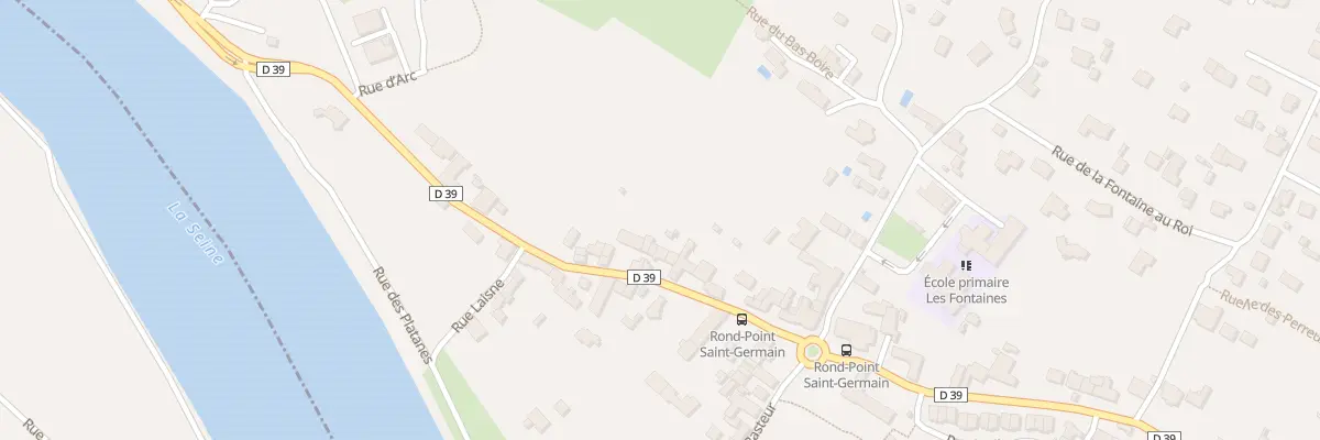 Plan du 22 Rue de la République à Boissise-la-Bertrand