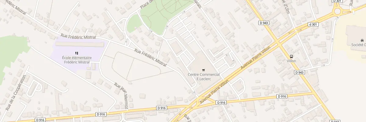 Plan du 4 Rue Frédéric Mistral à Montluçon
