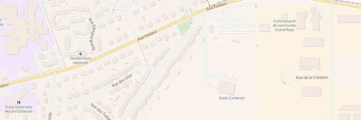 Plan du 744 Rue du Docteur Marcel à Montdidier