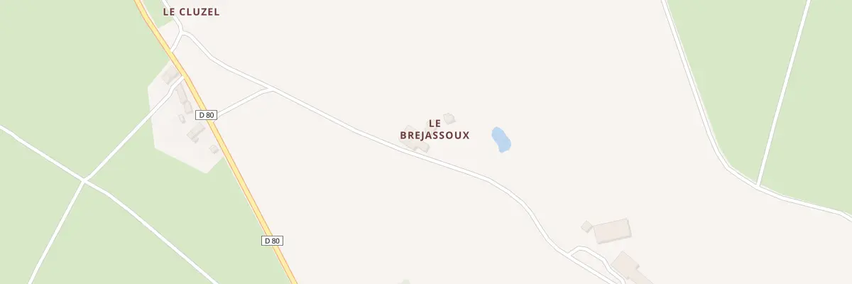 Plan du 5155 Le Brejeassoux à Saint-Maurice-près-Pionsat