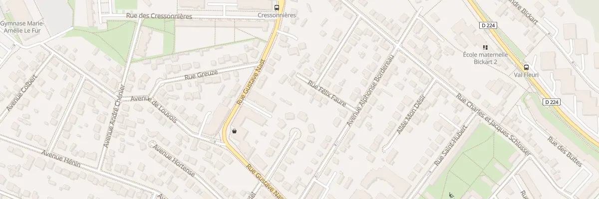 Plan du 7B Rue Félix Faure à Chelles