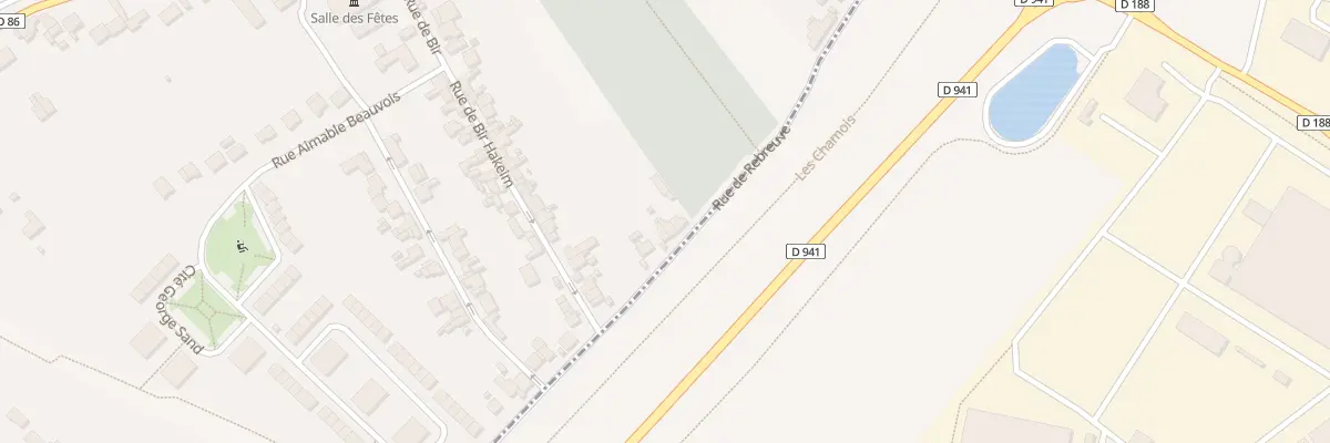 Plan du 27 Rue de Rebreuve à Haillicourt
