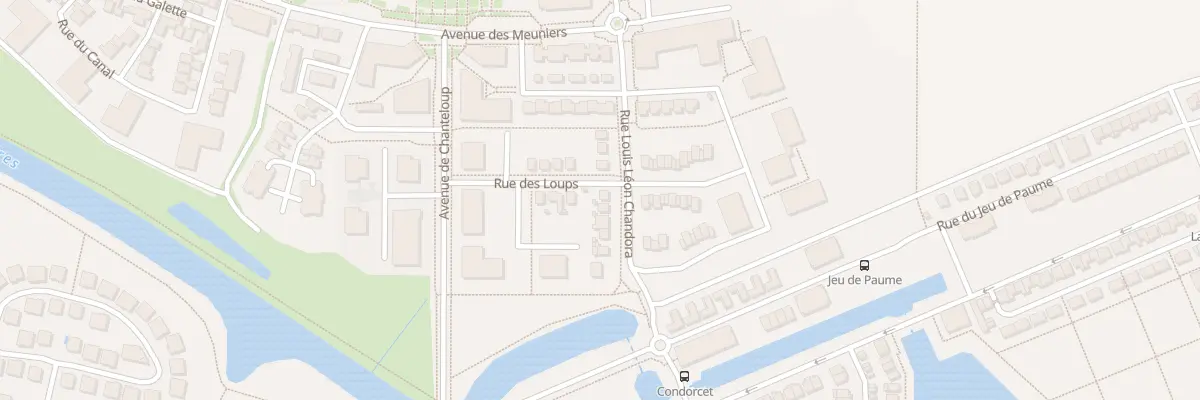 Plan du 107 Rue Louis Léon Chandora à Moissy-Cramayel