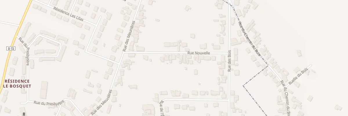 Plan du 11 Rue Nouvelle à Maisnil-lès-Ruitz