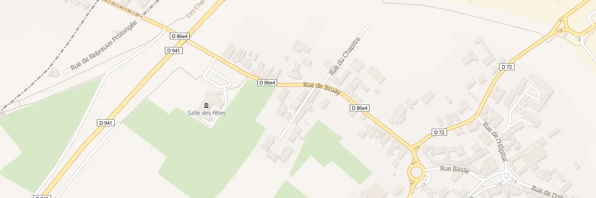 Plan du 2 Imp Calonne à Ruitz