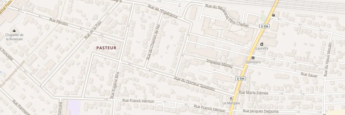 Plan du 3 Rue du Docteur Calmette à Chelles
