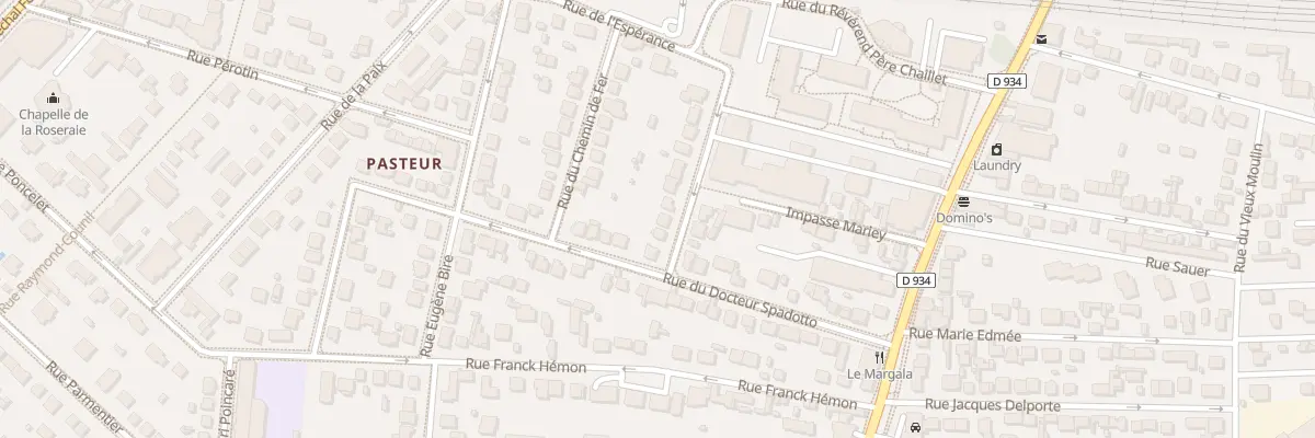 Plan du 1T Rue du Docteur Calmette à Chelles