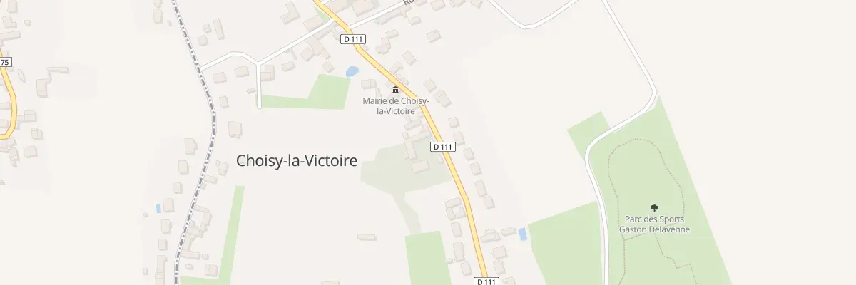 Plan du 168 Gr Grande Rue à Choisy-la-Victoire