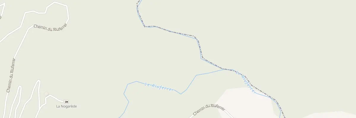 Plan du 5001F La Nogarede à Corsavy