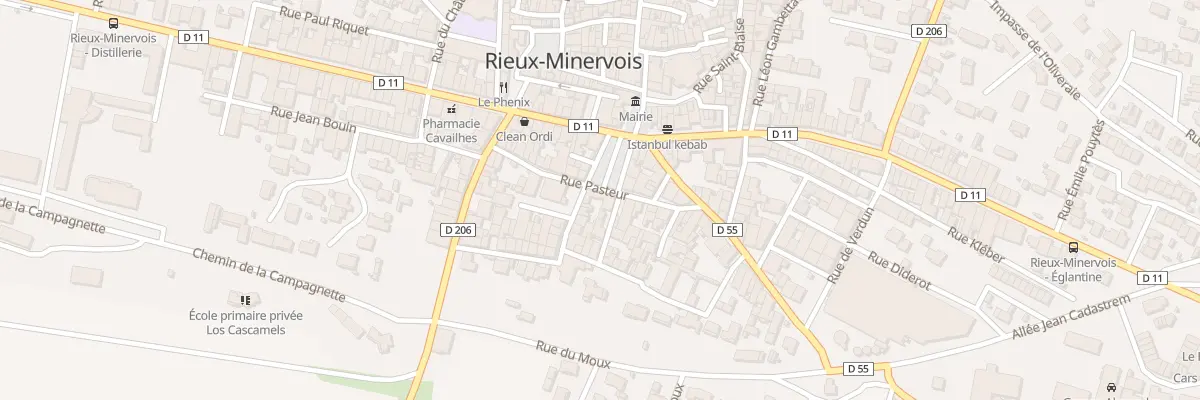 Plan du 12 Pl Gen Bousquet à Rieux-Minervois