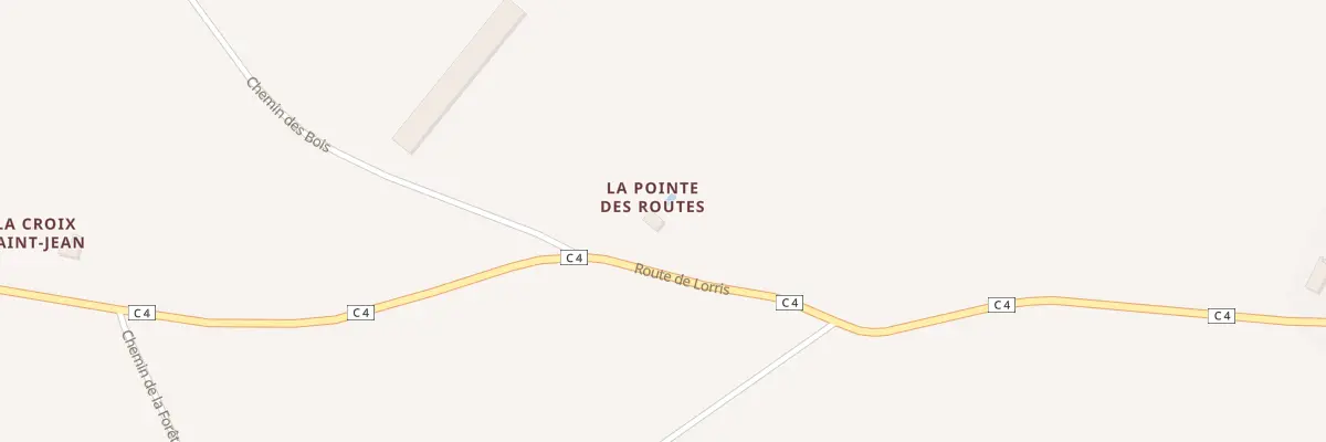 Plan du 5094A La Pointe des Routes à La Cour-Marigny