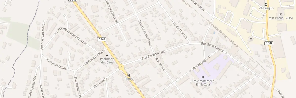 Plan du 64B Rue René Viviani à Montluçon