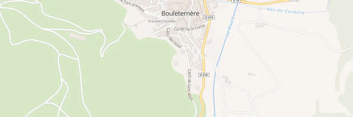 Plan du 353 Soulas à Bouleternère