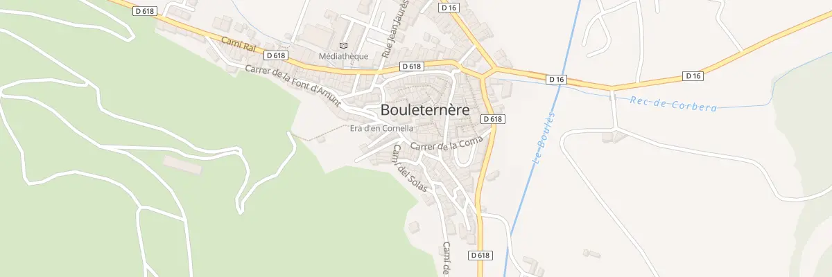 Plan du 1 Cae de la Coma à Bouleternère