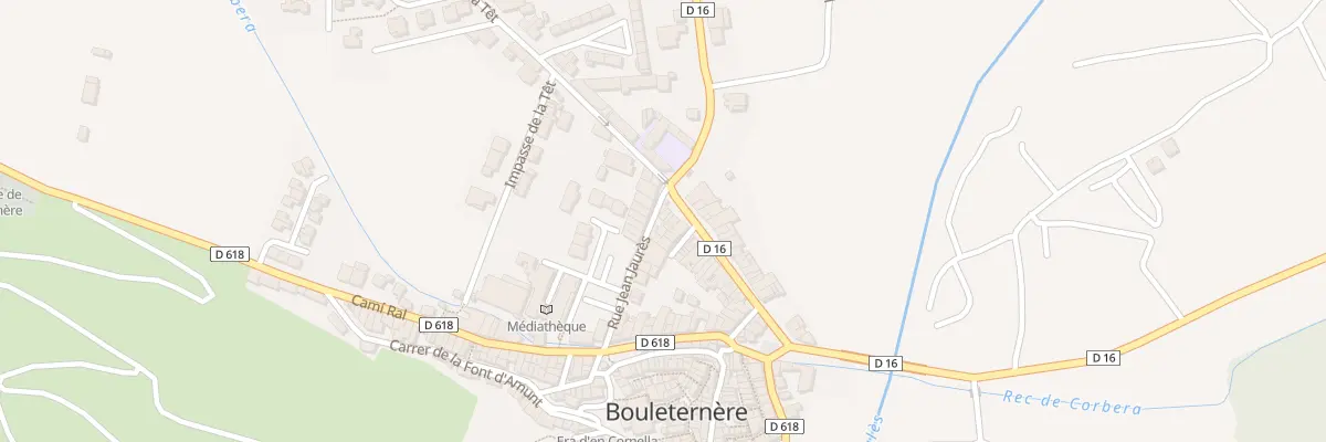 Plan du 2 Rue Viader à Bouleternère