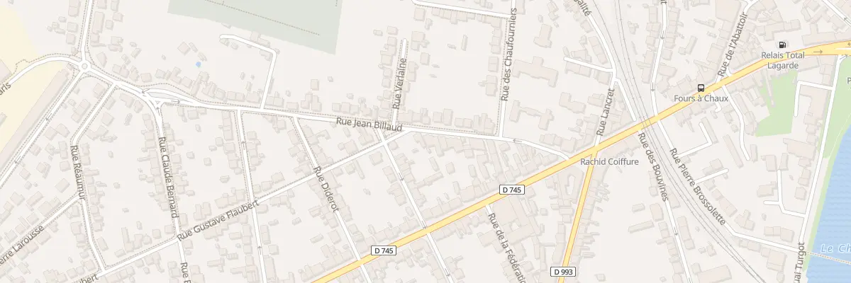 Plan du 19 Rue Jean Billaud à Montluçon