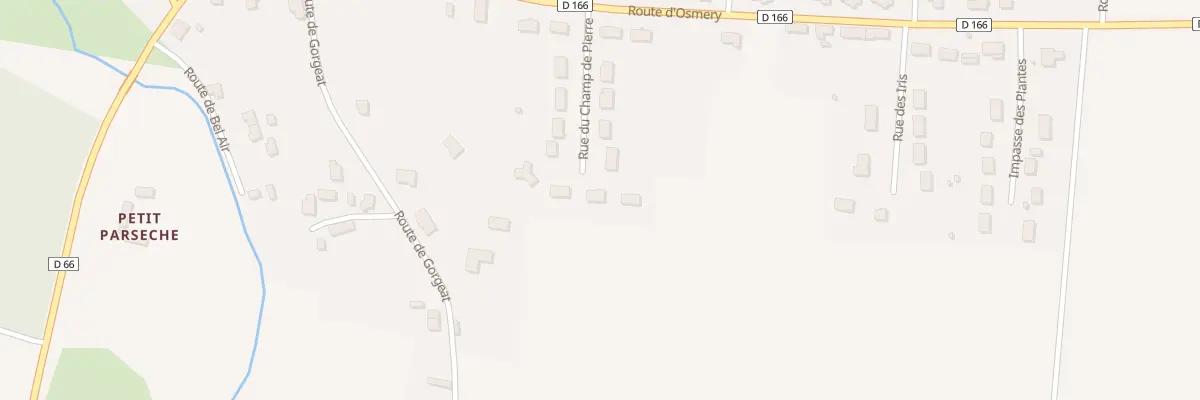 Plan du 11 Rue du Champ de Pierre à Vornay