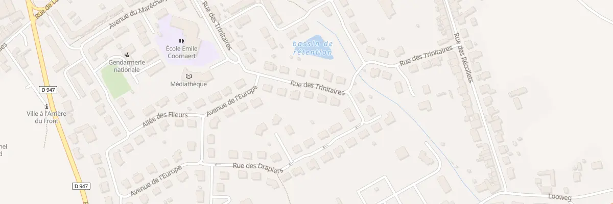 Plan du 27 Rue des Trinitaires à Hondschoote