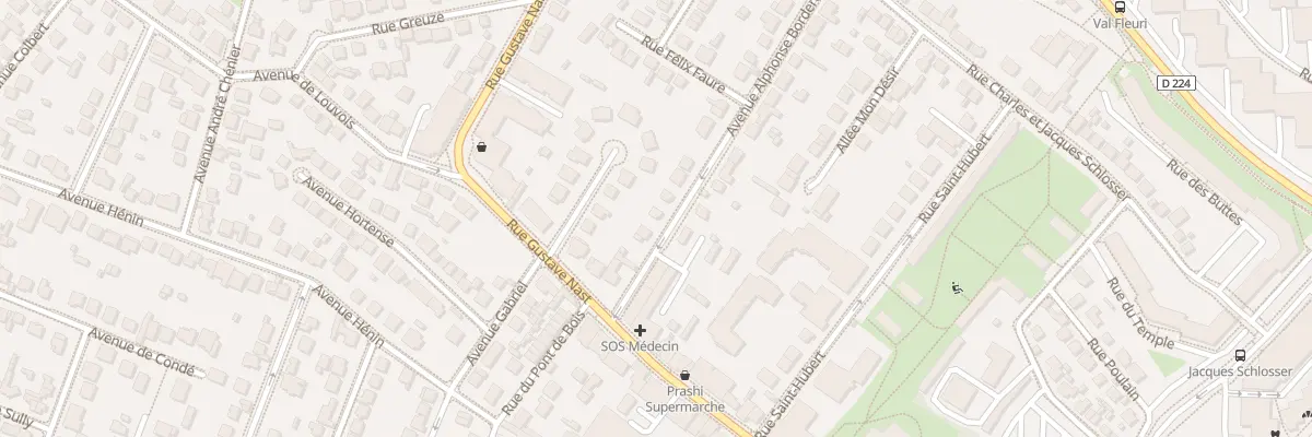 Plan du 3 Rue Alphonse Bordereau à Chelles