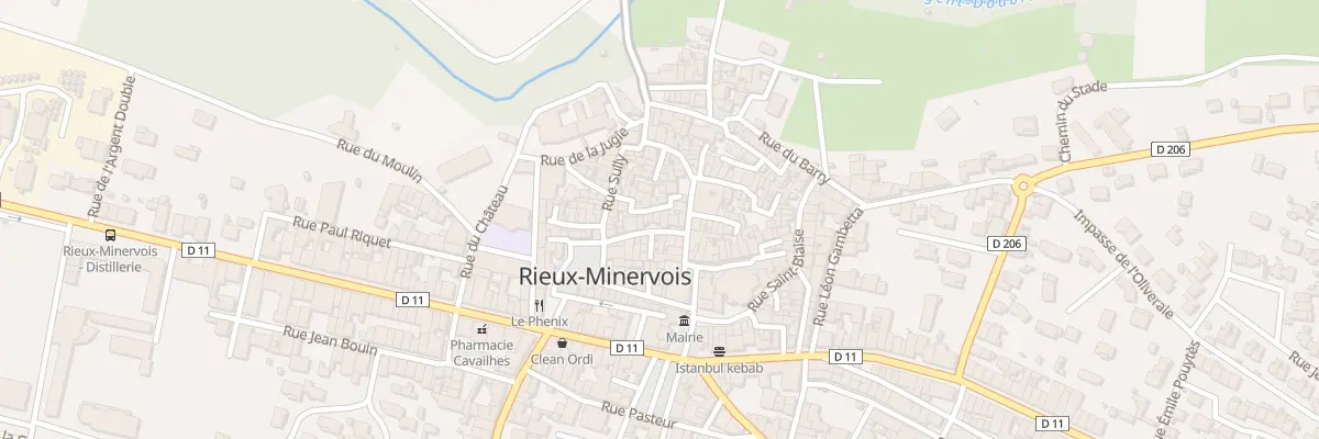 Plan du 13 Rue du Cdt Charcot à Rieux-Minervois