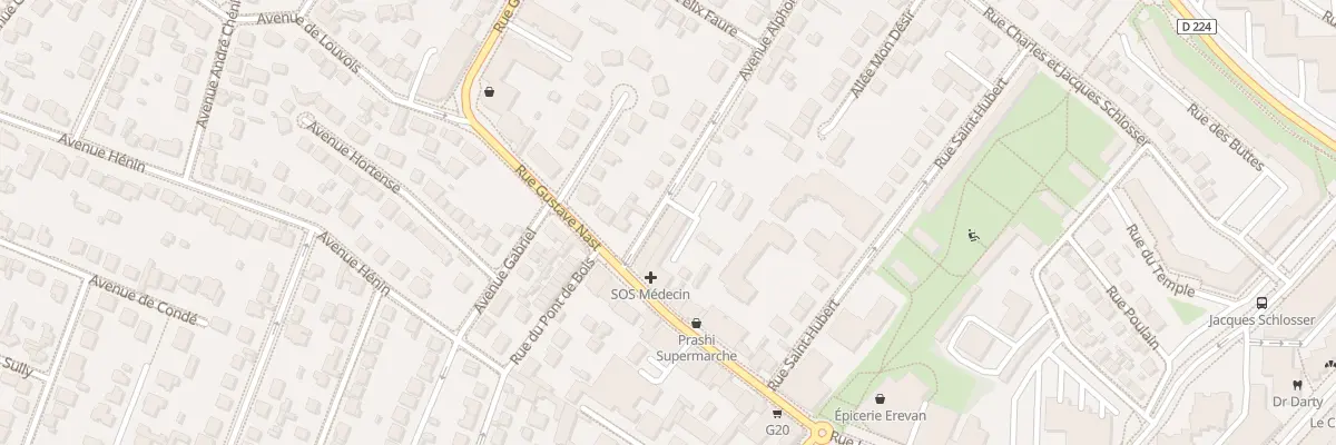 Plan du 2 Rue Alphonse Bordereau à Chelles