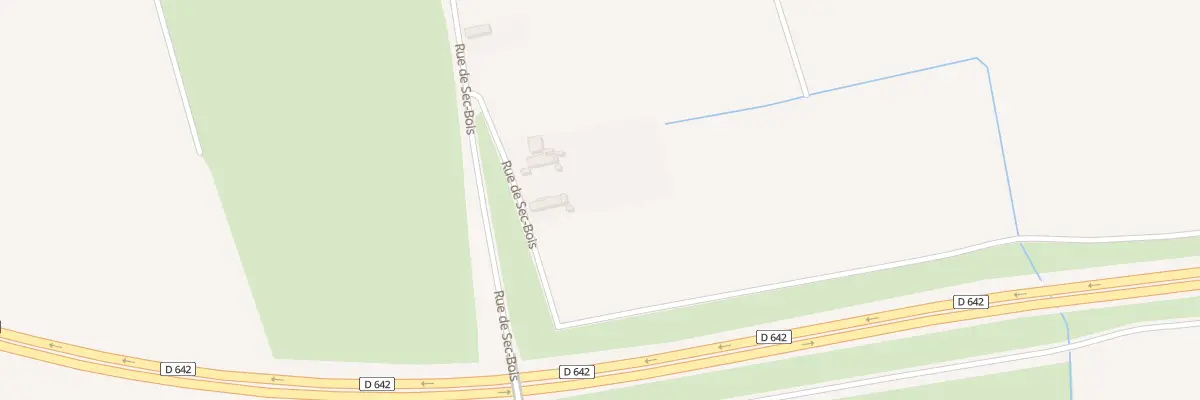 Plan du 731 Rue de Sec Bois à Borre