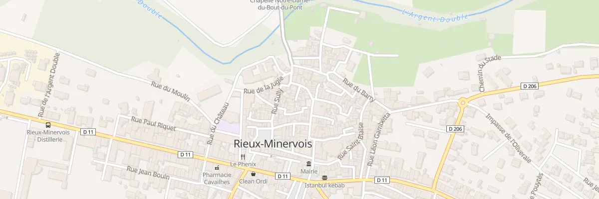 Plan du 7 Imp des Jacobins à Rieux-Minervois