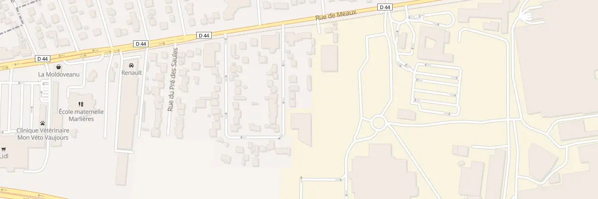 Plan du 48 Rue Victor Hugo à Vaujours