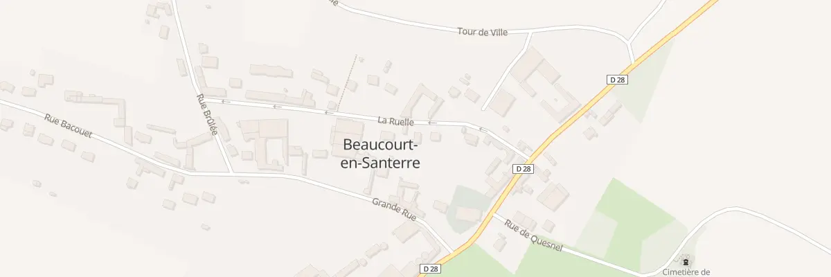 Plan du 11 Rle La Ruelle à Beaucourt-en-Santerre