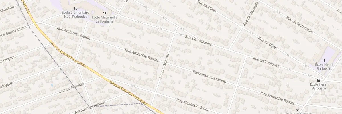 Plan du 84B Rue Ambroise Rendu à Mitry-Mory