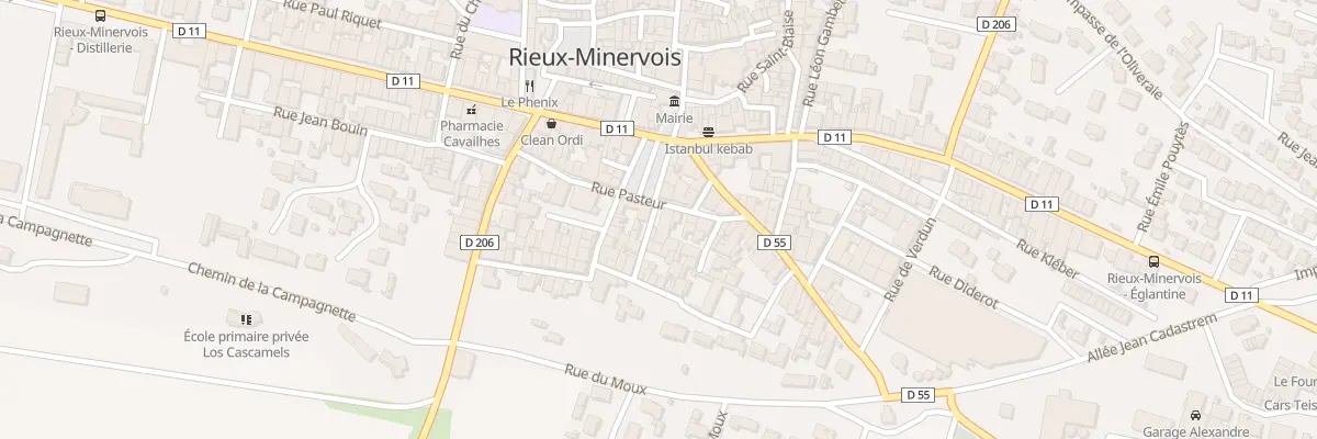 Plan du 508 Le Village à Rieux-Minervois