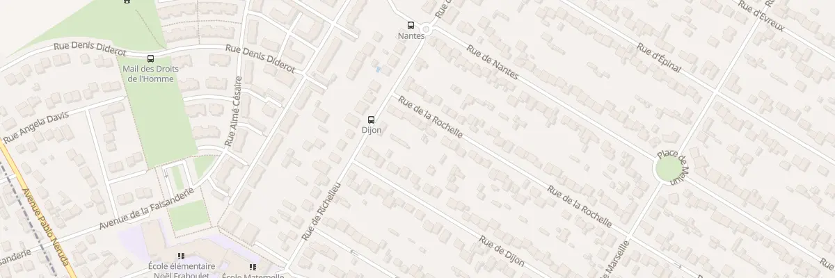 Plan du 99 Rue de la Rochelle à Mitry-Mory