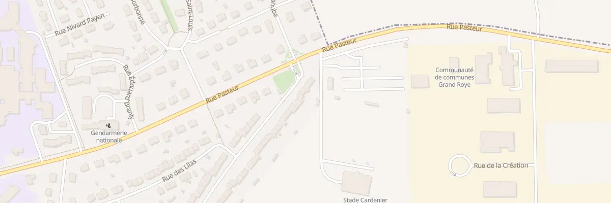 Plan du 810 Rue du Docteur Marcel à Montdidier