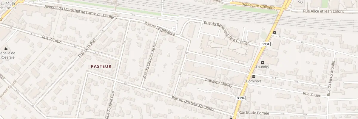 Plan du 11 Rue du Docteur Calmette à Chelles