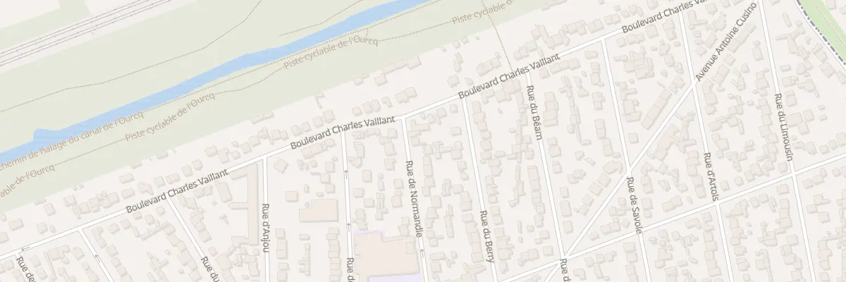 Plan du 3 Rue de Normandie à Tremblay-en-France