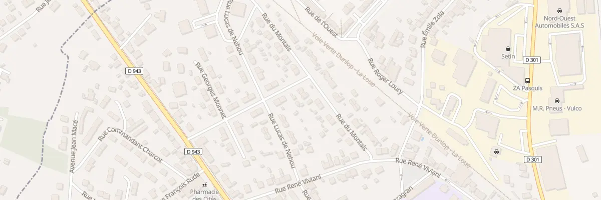 Plan du 29 Rue du Montais à Montluçon