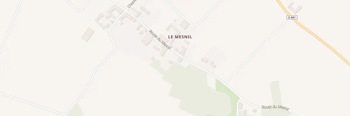 Plan du 15 Rte du Mesnil à Sceaux-du-Gâtinais