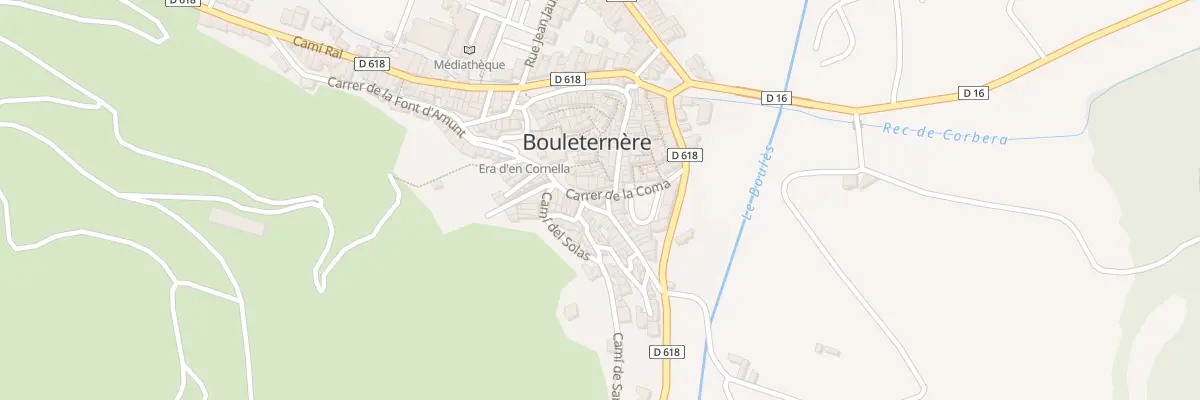 Plan du 199 Village à Bouleternère