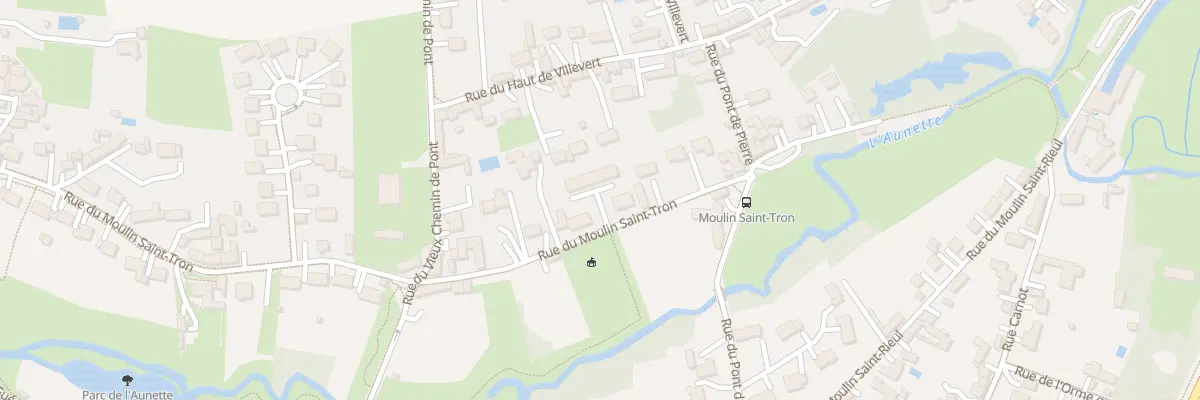 Plan du 73 Rue du Moulin Saint-tron à Senlis
