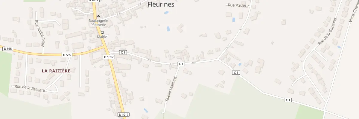 Plan du 19 Rue des Frièges à Fleurines