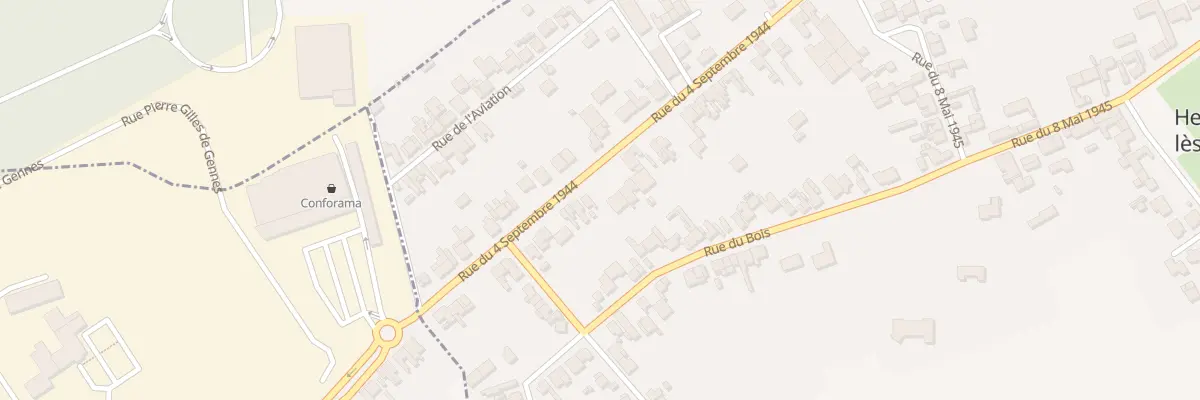 Plan du 46 Rue du 4 Septembre 1944 à Hesdigneul-lès-Béthune