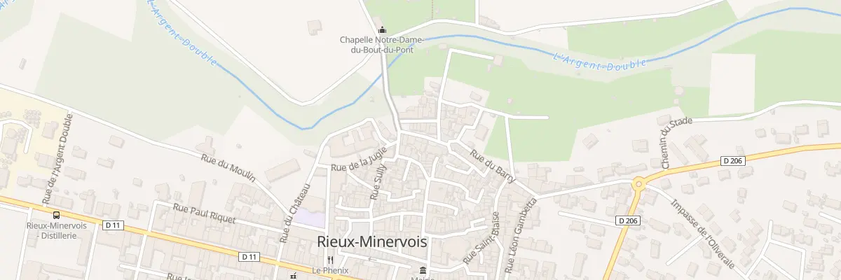 Plan du 6 Rue du Barry à Rieux-Minervois