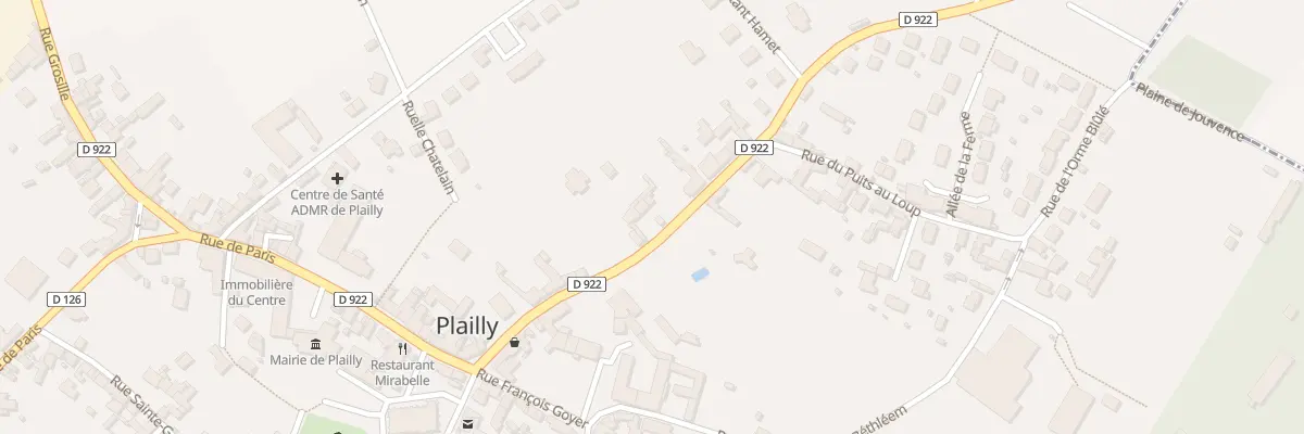 Plan du 17 Rue Dr Laporte à Plailly