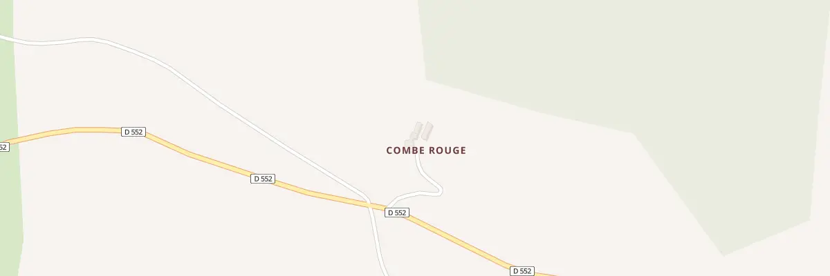 Plan du 5067 Combe Rouge à Brasc