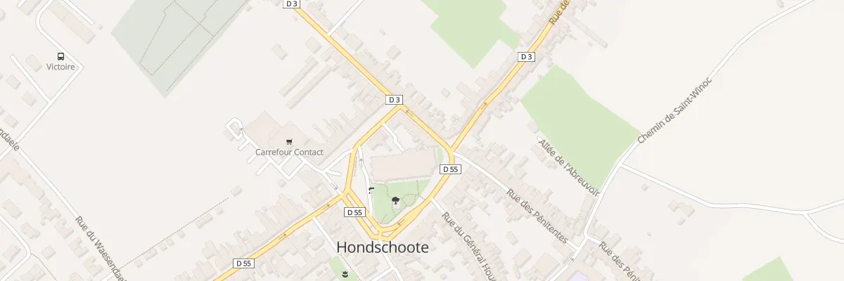 Plan du 3 Rue Coppens à Hondschoote