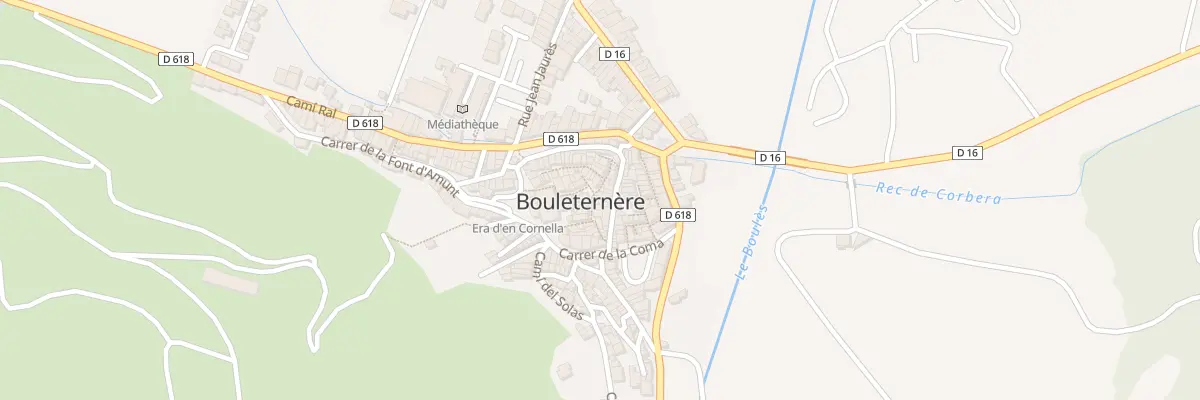 Plan du 85 Village à Bouleternère